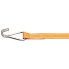 Sjorband in 2 delen met spanner met haak - Belasting 250 kg - Spitshaak